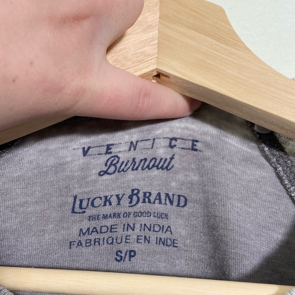 Lucky brand Venice burnout long sleeve thermal top - Picture 6 of 6